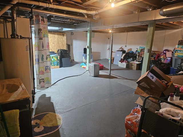 922 21st St, Logansport, IN 46947 - view of unfinished below grade area