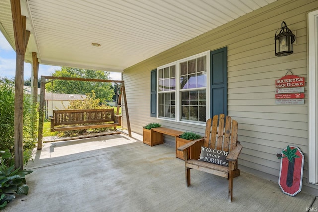 12856 W Bicycle Bridge Rd, Battle Ground, IN 47920 - view of porch