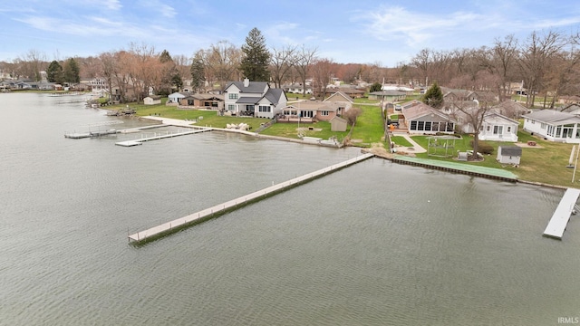 26247 Douglas Ave, Elkhart, IN 46514 - aerial perspective of suburban area featuring a nearby body of water