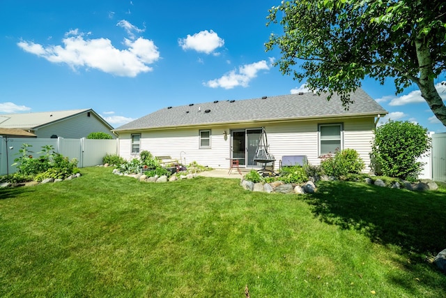 2101 Portage Pass, Auburn, IN 46706 - rear view of property with a patio