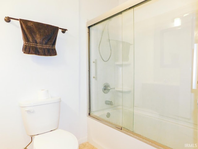 185 W Mercury St, Markle, IN 46770 - bathroom with toilet and shower / bath combination with glass door