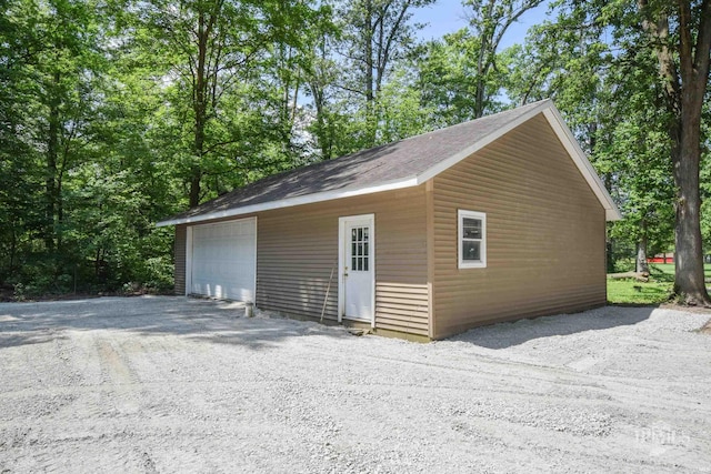 4044 S Younkin Dr, Redkey, IN 47373 - view of detached garage