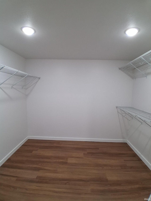 1578 E 100 N, Washington, IN 47501 - spacious closet featuring wood finished floors