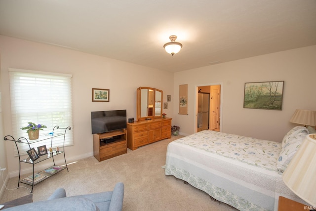 344 Rosebank Ln, West Lafayette, IN 47906 - bedroom with light colored carpet and baseboards