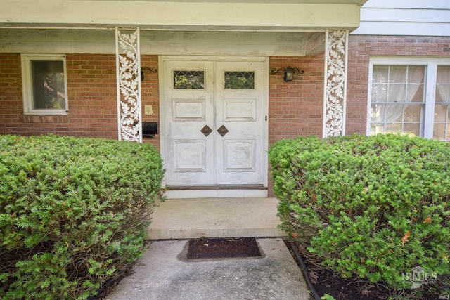 3400 W University Ave, Muncie, IN 47304 - entrance to property with a porch and brick siding