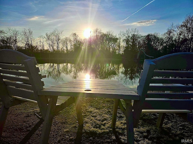 17632 Fogel Rd, Churubusco, IN 46723 - dock with a water view