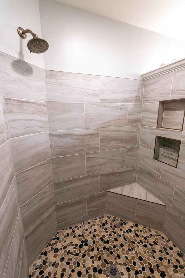 4555 E State Road 66, Cannelton, IN 47520 - full bathroom featuring a tile shower