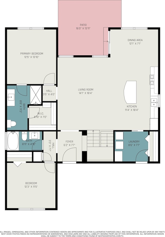 2010 Newbury Cir, Goshen, IN 46526 - view of room layout