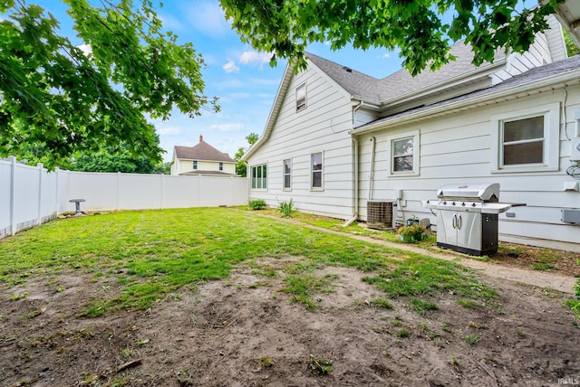 110 N Maple St, South Whitley, IN 46787 - view of fenced backyard