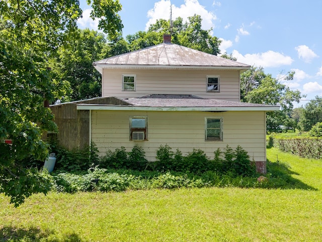 1635 S 750 W, Angola, IN 46703 - view of side of property with a lawn and a chimney
