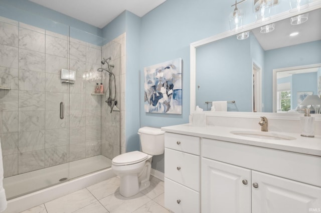 1219 Napoleon St Unit 217, South Bend, IN 46617 - bathroom featuring a shower stall and vanity