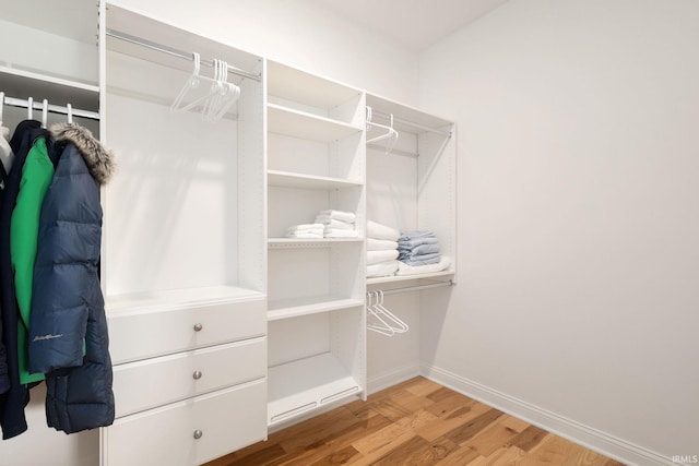 1219 Napoleon St Unit 217, South Bend, IN 46617 - spacious closet with wood finished floors