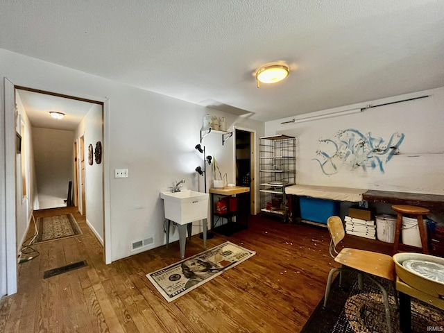 1326 W Main St, Fort Wayne, IN 46808 - office space featuring hardwood / wood-style floors and a sink