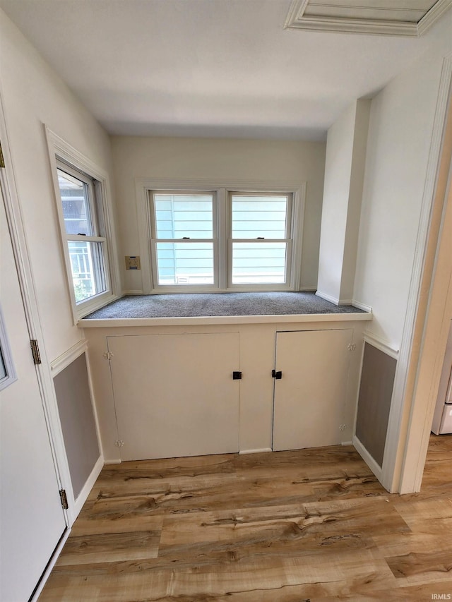 8121 N Tippecanoe Dr, Walkerton, IN 46574 - washroom with light wood-type flooring