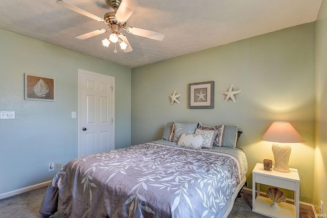 209 N Wilmington Ln, Lafayette, IN 47905 - carpeted bedroom featuring baseboards and ceiling fan