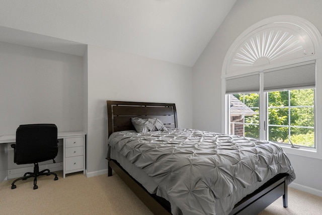 7415 Witling Blvd, Roanoke, IN 46783 - bedroom with light colored carpet and lofted ceiling