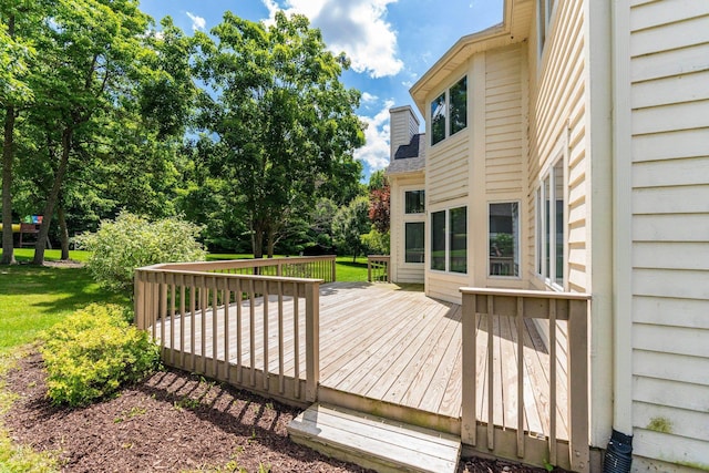 7415 Witling Blvd, Roanoke, IN 46783 - view of wooden terrace