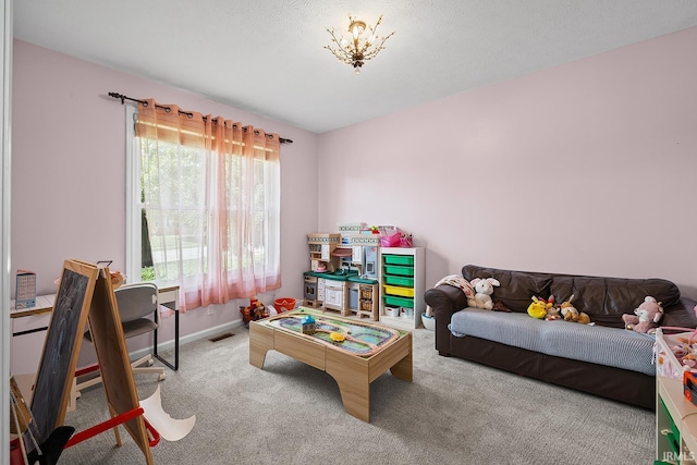 1709 Stonegate Cir, Lafayette, IN 47909 - recreation room featuring carpet floors and baseboards