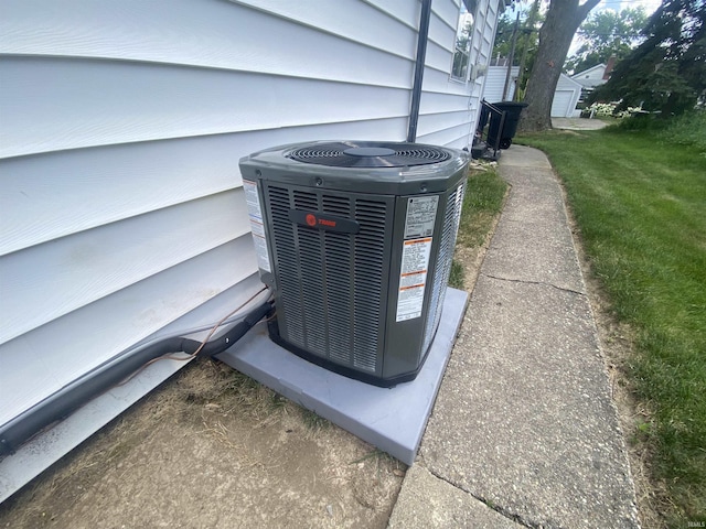 1415 Virginia St, Lafayette, IN 47905 - exterior view of a central AC unit