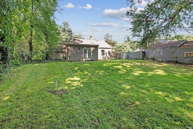 55310 Moss Rd, South Bend, IN 46628 - view of yard