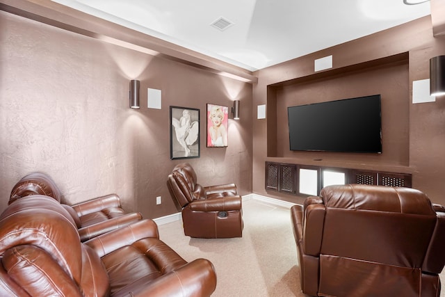2425 Cesar Cordova Pl, El Paso, TX 79938 - home theater with light colored carpet
