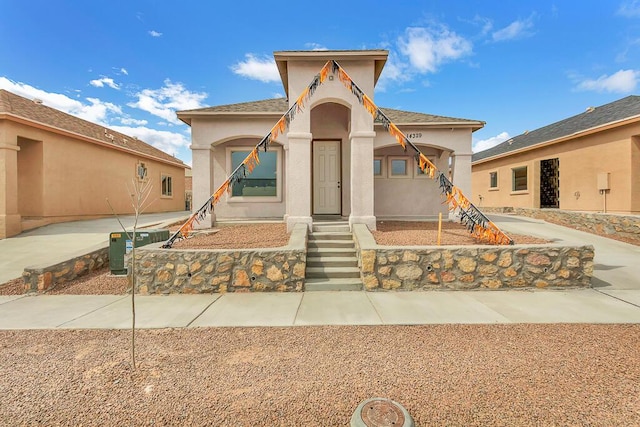 view of mediterranean / spanish house