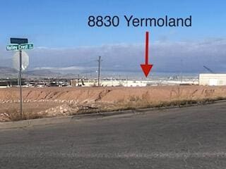 8830 Yermoland Dr, El Paso TX, 79907 land for sale