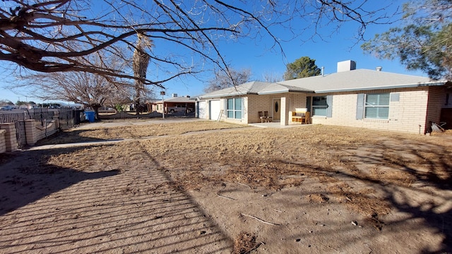 view of back of house