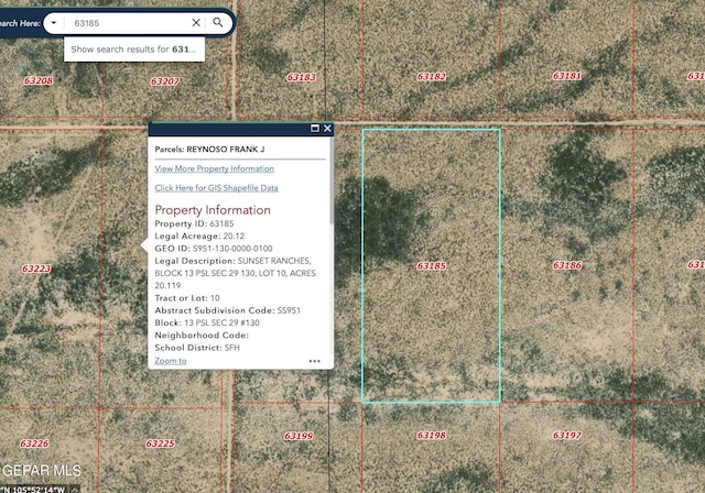 20ACRES Sunset Rnch, Sierra Blanca TX, 79851 land for sale