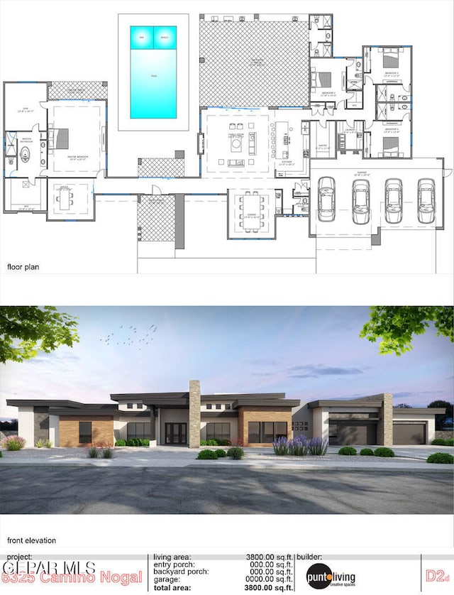 469 Country Oaks Dr, El Paso, TX 79932 - floor plan