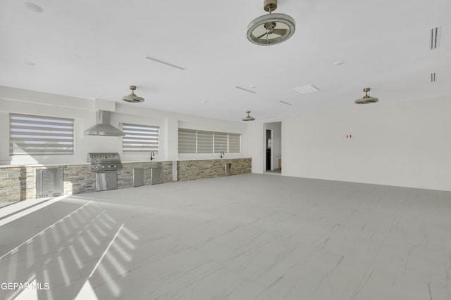 469 Country Oaks Dr, El Paso, TX 79932 - living room featuring ceiling fan