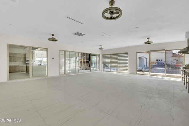 469 Country Oaks Dr, El Paso, TX 79932 - unfurnished living room featuring plenty of natural light