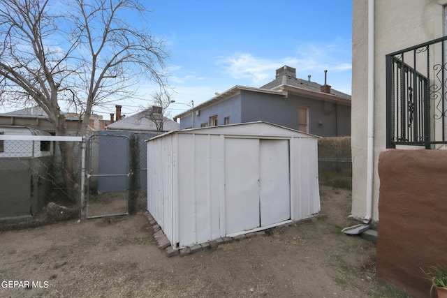 view of outdoor structure