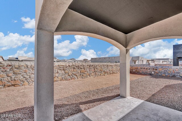 13357 Highworth Dr, El Paso, TX 79928 - view of patio