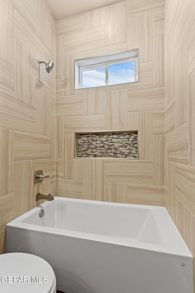 1848 Cimarron Park Dr, El Paso, TX 79911 - full bath with shower / bathing tub combination and toilet