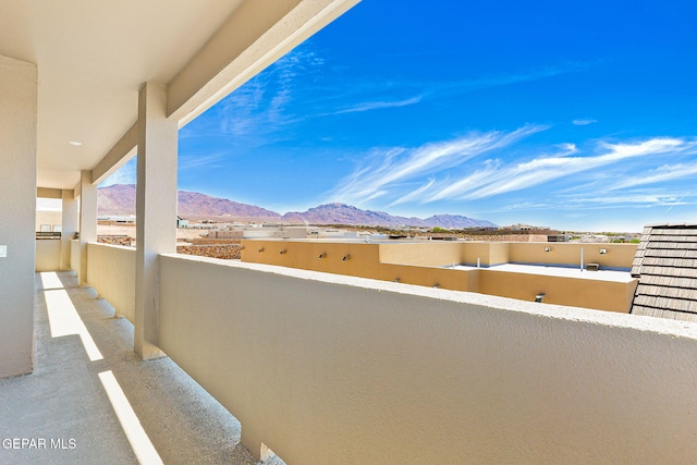 1848 Cimarron Park Dr, El Paso, TX 79911 - balcony featuring a mountain view