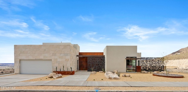 view of adobe home