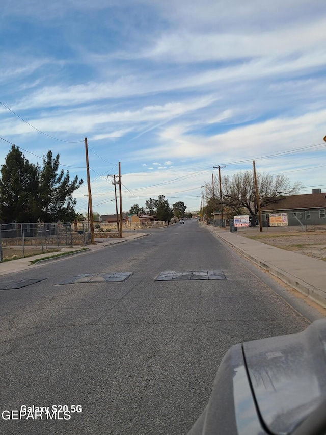 view of street