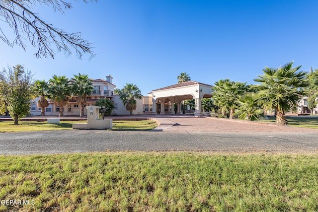 18 Via Placita, El Paso, TX 79927 - view of front of home with stucco siding
