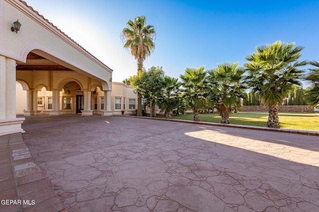 18 Via Placita, El Paso, TX 79927 - view of patio