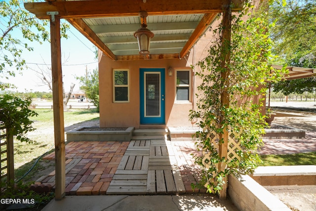 view of property entrance