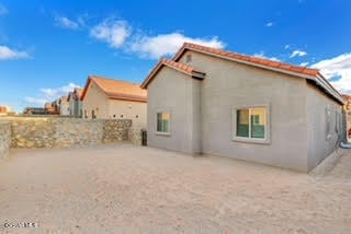 view of back of property