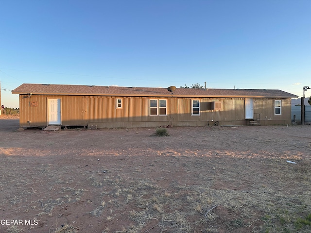 view of rear view of house