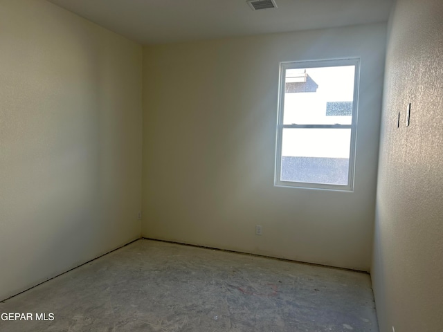 view of empty room