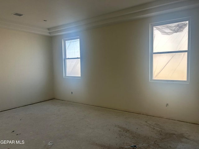 view of empty room