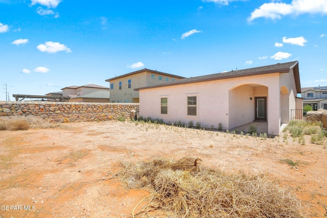 view of rear view of house