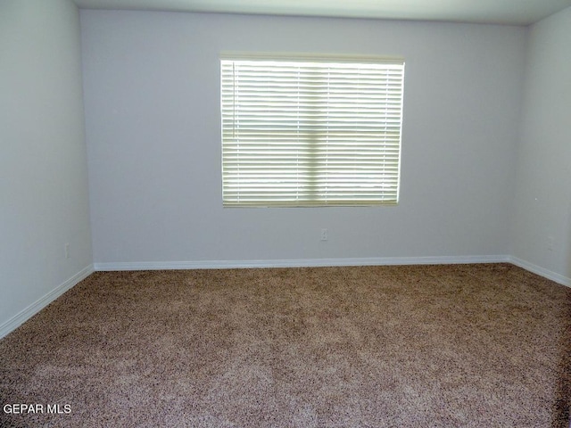 unfurnished room featuring carpet floors