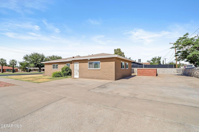 view of ranch-style house