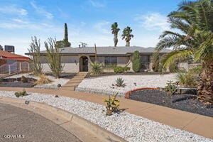 view of ranch-style home