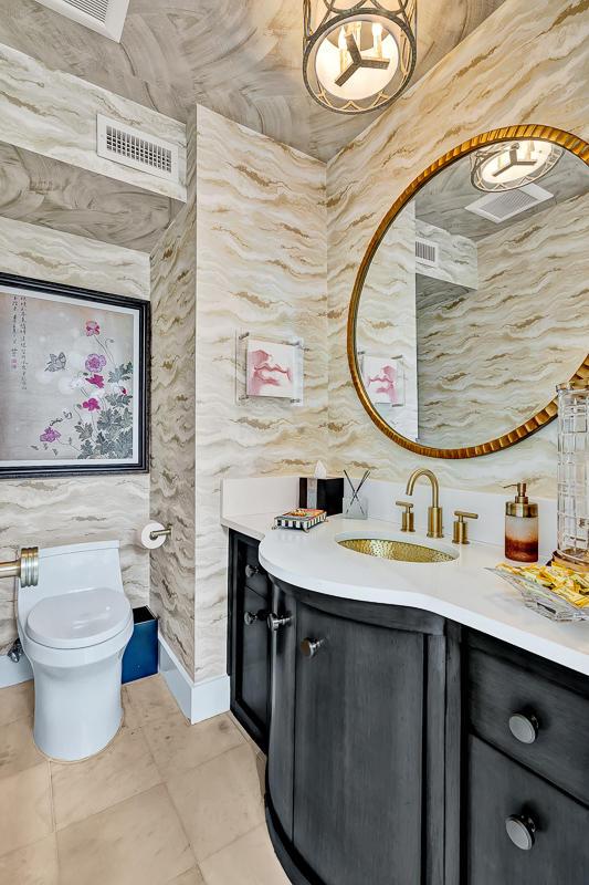 928 Singing Hills Dr, El Paso, TX 79912 - bathroom with tile patterned flooring, visible vents, toilet, and vanity